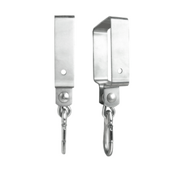 Metal swing hook galvanised 120x120 mm