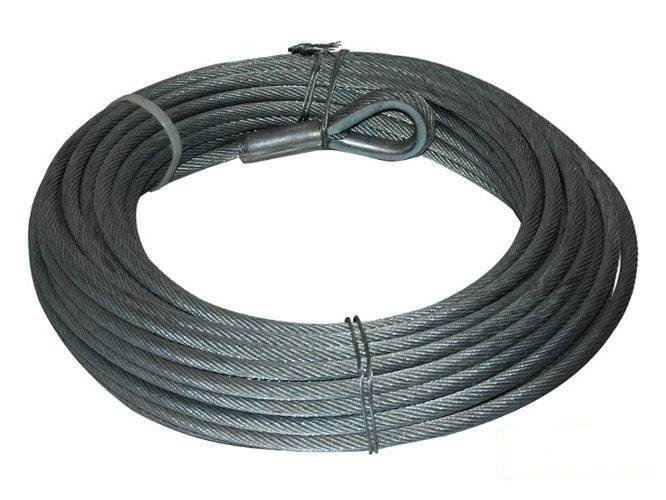 Cable way for round wood