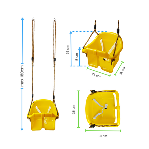 Baby swing seat Plastic ECO