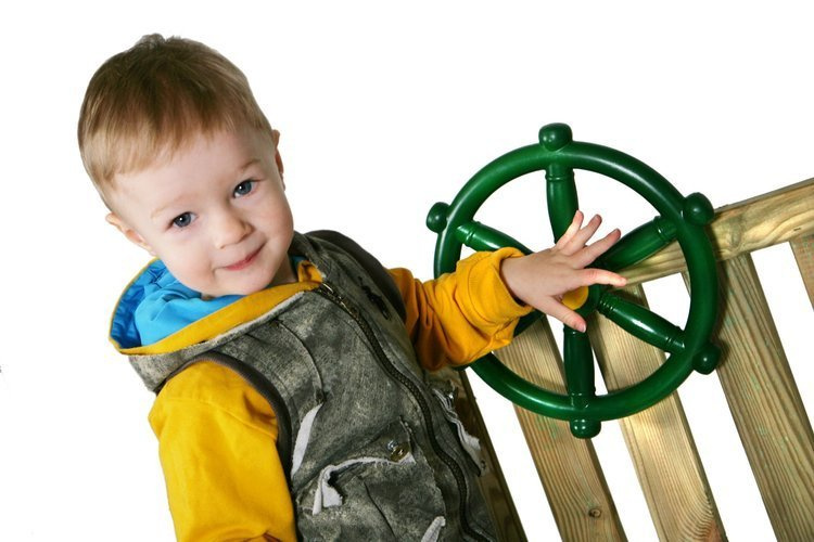 Steering Wheel Ship Star