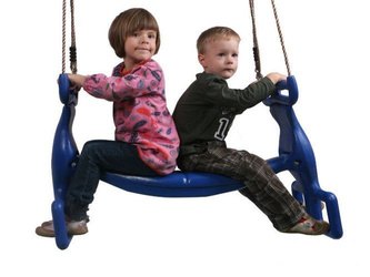 Duo swing seat