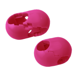 Standard connector for reinforced (armed) rope ø 16 mm