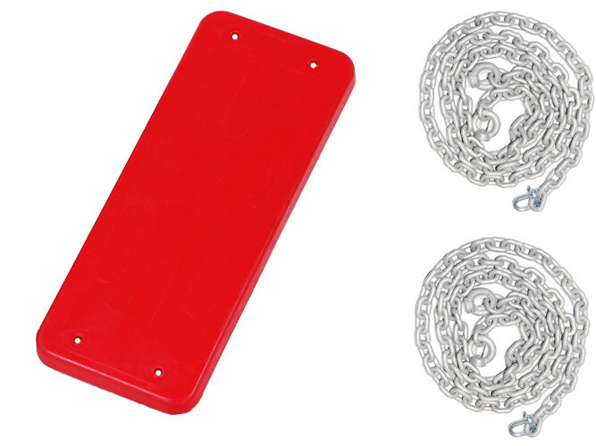 Rubber swing seat commercial