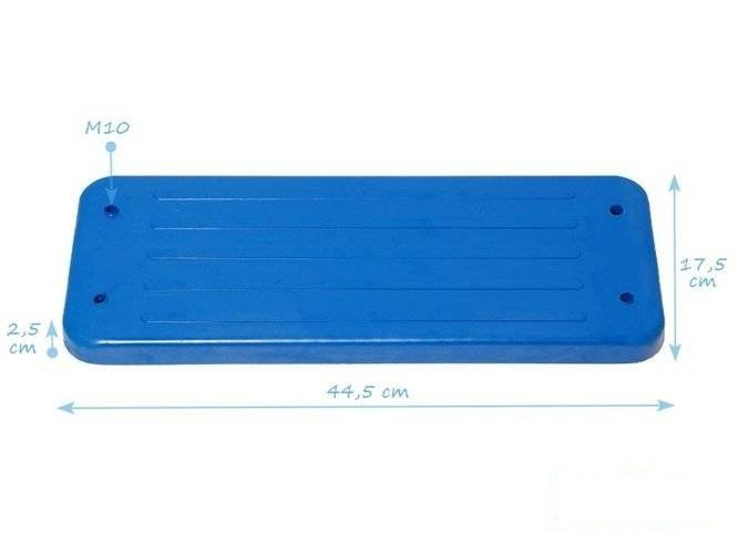 Rubber seat with metal insert