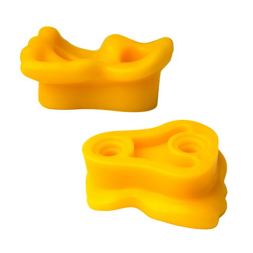 Plastic climbing stones