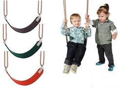 Flexible wraparound swing seat