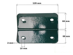 Angle connector to the wooden beams