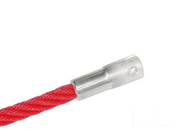 Aluminum ferrule for 16 mm rope with M10 thread
