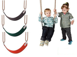 Flexible wraparound swing seat