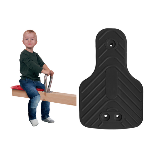 Seesaw rubber seat