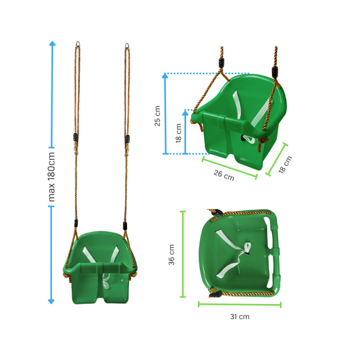 Baby swing seat Plastic ECO