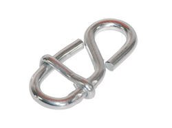 Metal eight with bar 5x60 mm