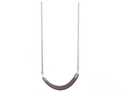 Flexible wraparound swing seat with chainset