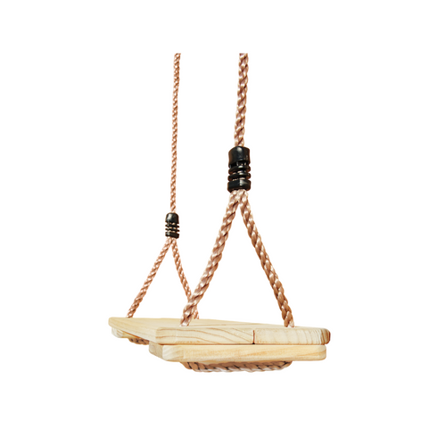 Wooden swing seat