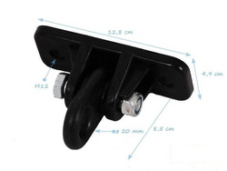 Metal swing hook "F" type