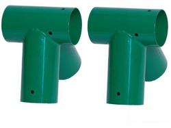 Metal swing corner round 90 angle 100-100