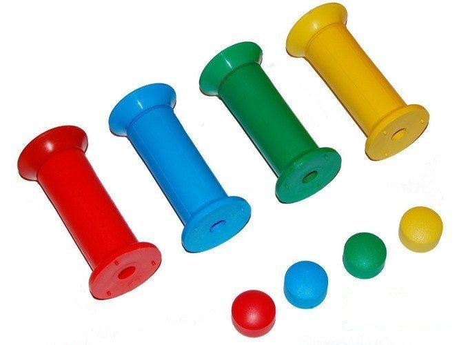 Plastic grips set 100 mm 