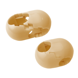 Standard connector for reinforced (armed) rope ø 16 mm