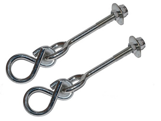 2xMetal swing hook "E" type