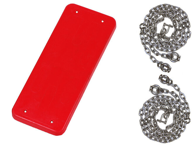 Rubber swing seat commercial