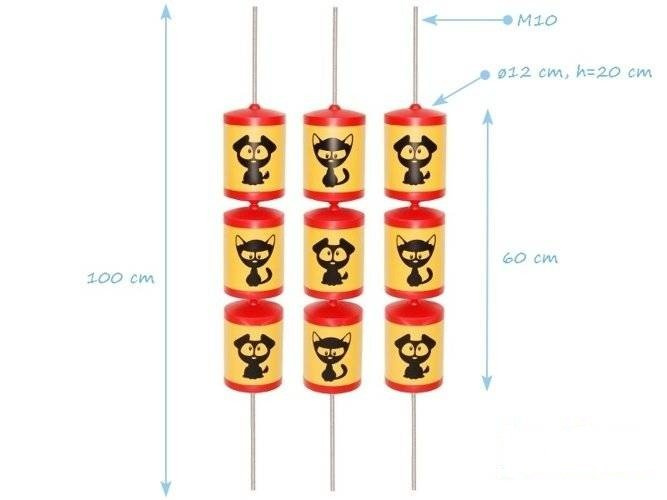 DOGS- CATS spinners set