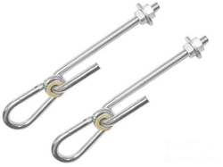 2xMetal swing hook "B" type