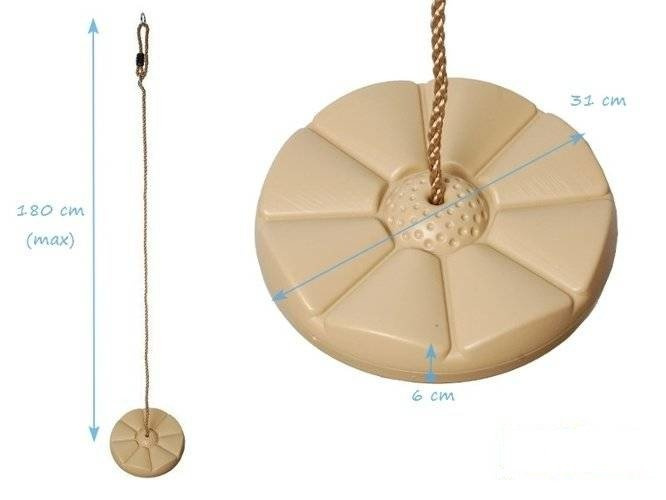 Plastic Monkey Swing FLOWER