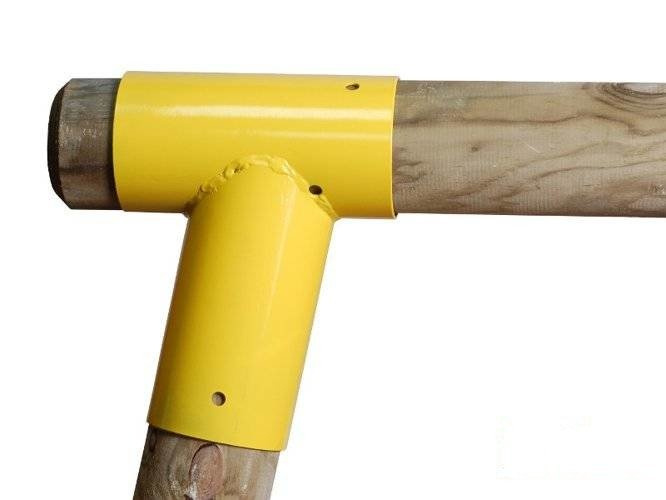 Metal swing corner round 100 angle 100-100