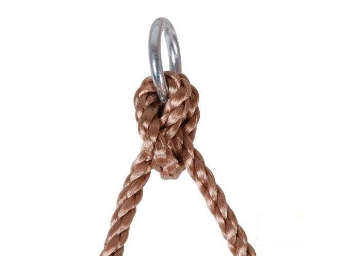 Rope ladder with 5 wooden rungs ECO