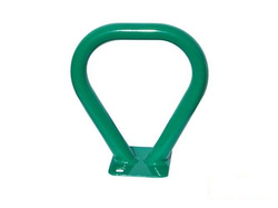 Stainless steel handgrip for see saw for square wood