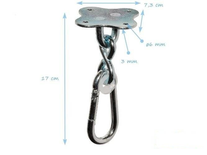 Metal swing hook P-type