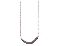 Flexible wraparound swing seat with chainset