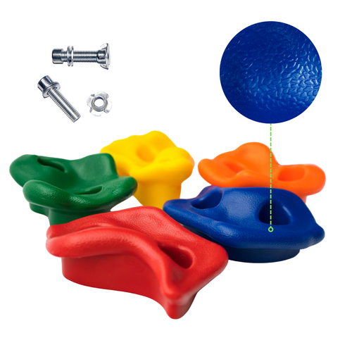 Plastic climbing stones