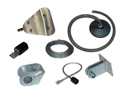 Cable way for round wood