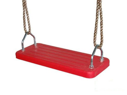 Rubber swing seat