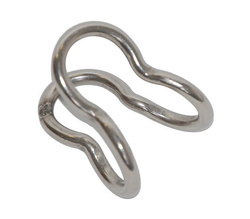 Stainless steel cross joint ferrule U-type 16 mm