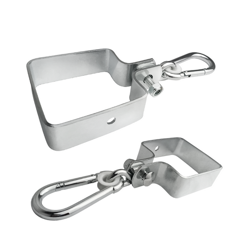 Metal swing hook galvanised 90x90 mm