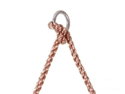 Climbing net with wooden rungs 2200x470 mm