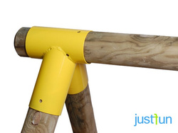 Metal swing corner round 100 angle 100-100