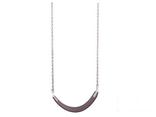 Flexible wraparound swing seat with chainset