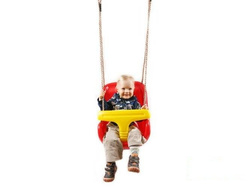Plastic baby swing seat