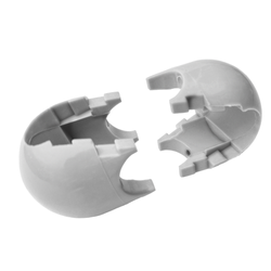 Standard connector for reinforced (armed) rope ø 16 mm