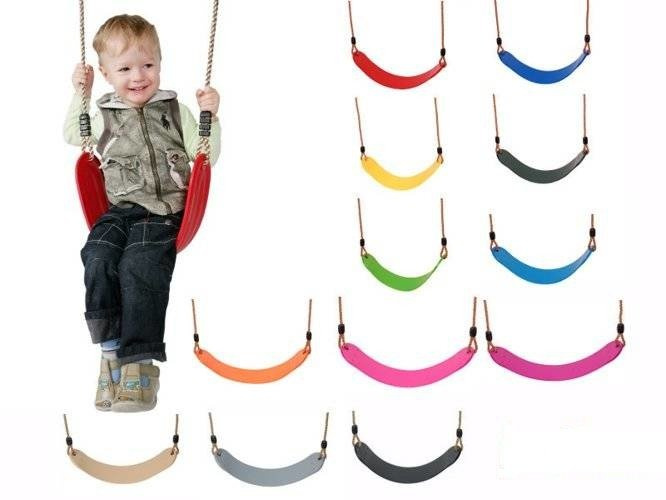 Flexible wraparound swing seat ECO