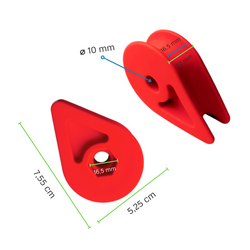 Plastic thimble with hexagon hole M10