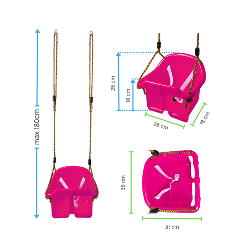 Baby swing seat Plastic ECO