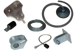 Cable way for square wood