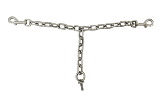 A set of stainless steel chains 5mm - 1,8m