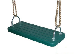 Rubber swing seat