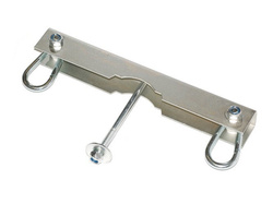 Metal swing hook for double swing