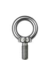 Metal 'eye' galvanized M8